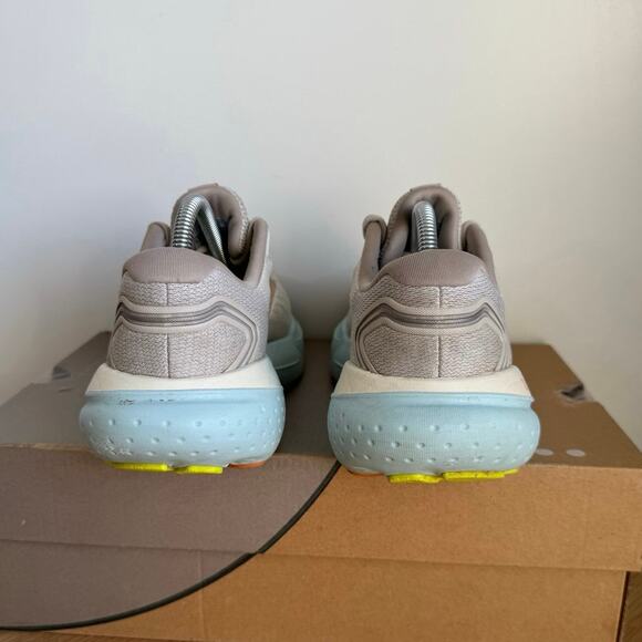 Brooks Glycerin 21 Coconut/Aqua/ Beige Women Running Sneakers - SZ 6.5 - Picture 3 of 14